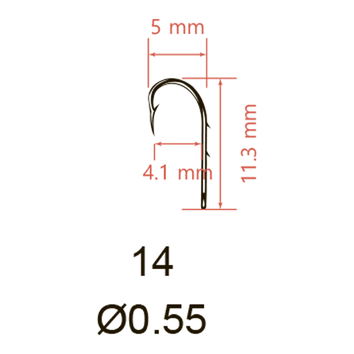 Крючки Saikyo KH-11014 Bait Holder