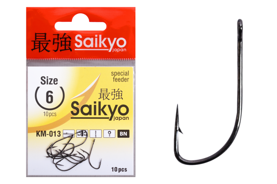 Крючки Saikyo KM-013 Reliable Feeder BN № 6 (10шт)