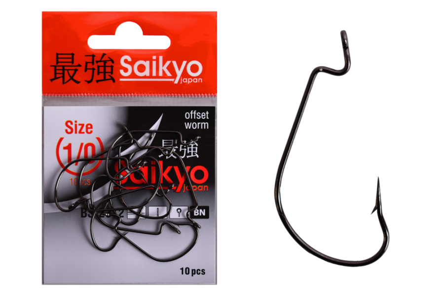Крючки Saikyo BS-2312 BN №1/0 (10 шт)
