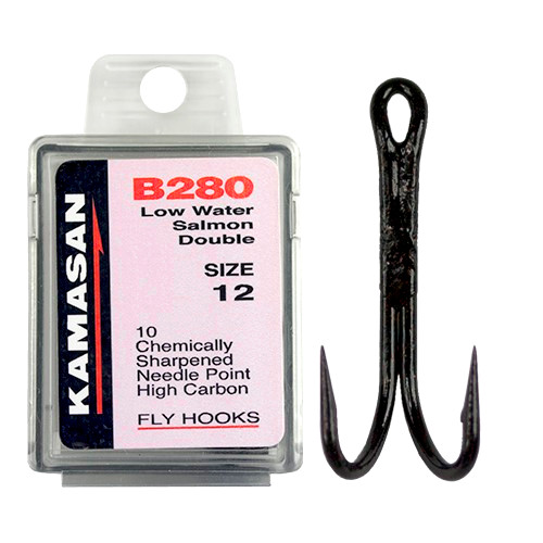 Крючки Kamasan B280 Low Water Salmon Double