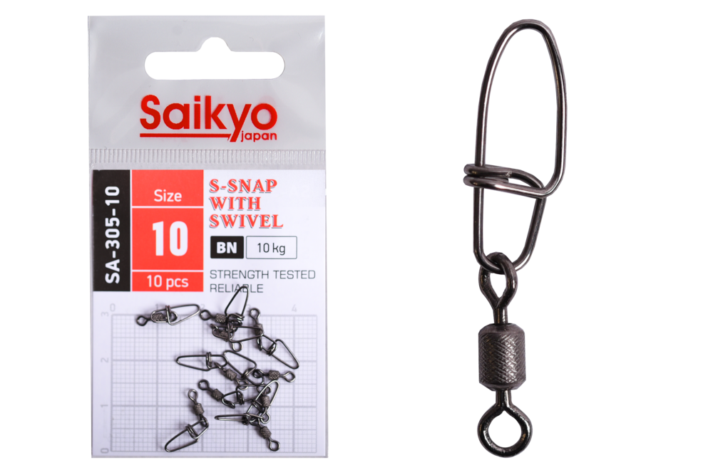 Вертлюг с застежкой Saikyo SA-305