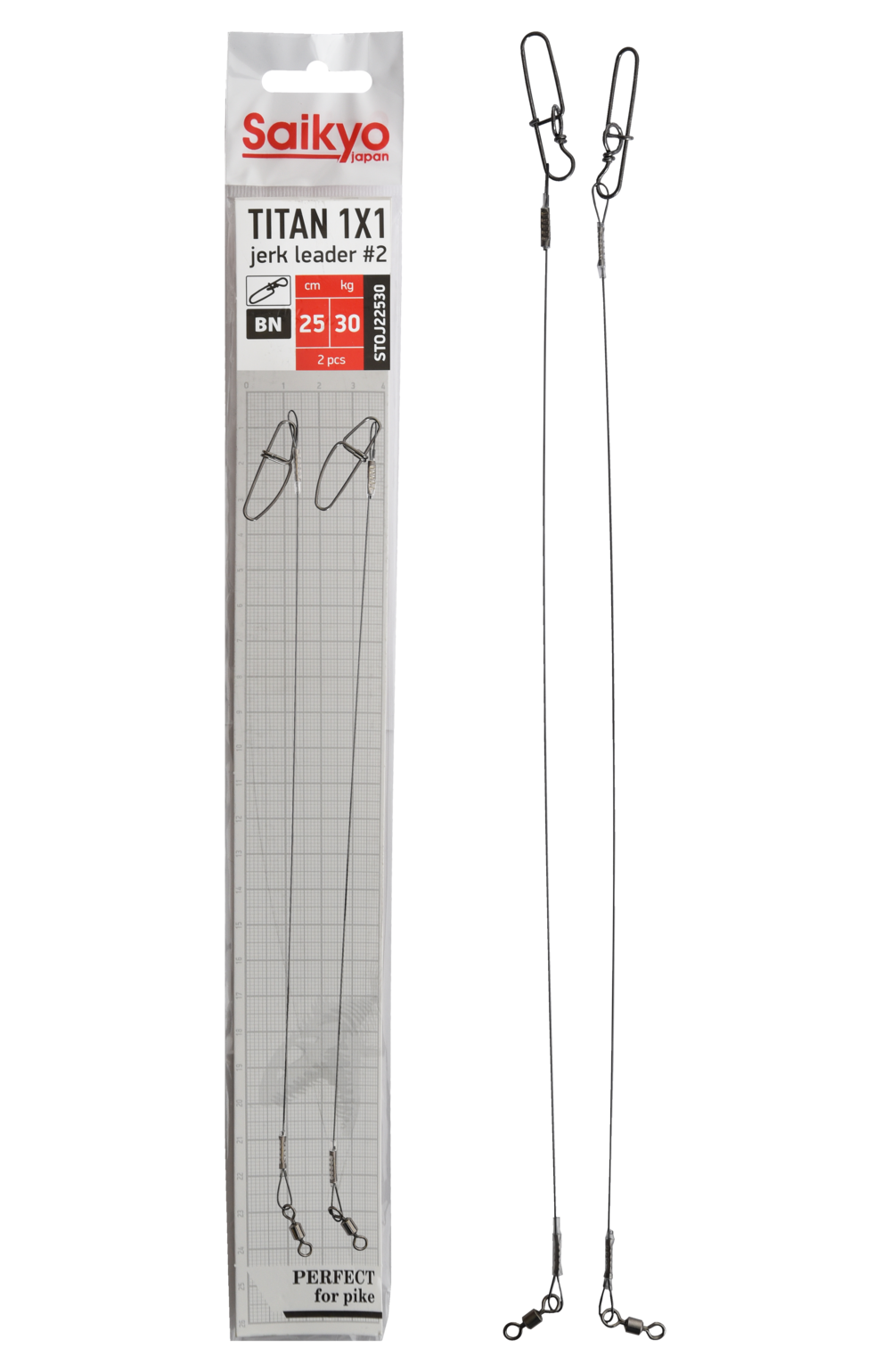 Поводки Saikyo Titan 1x1 Jerk