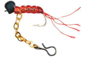 Крючок с бисером и цепочкой (Hayabusa)