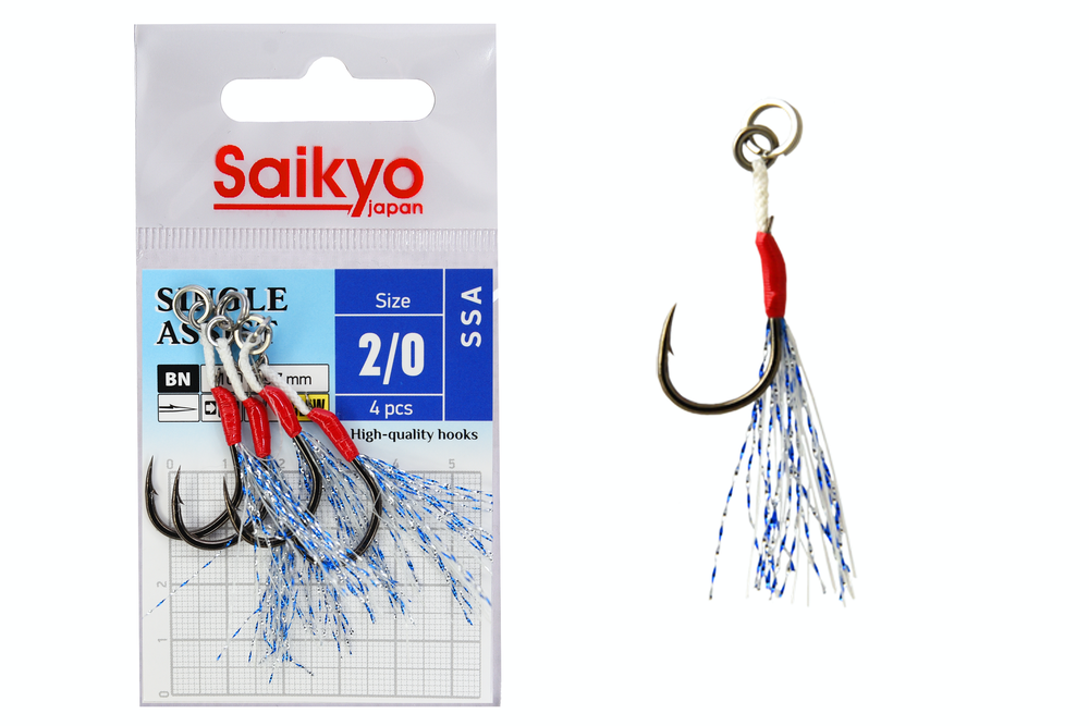 Крючки Saikyo Single Assist SSA