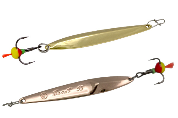 Блесна вертикальная ECOPRO Scout, 55мм, 5г, G/C