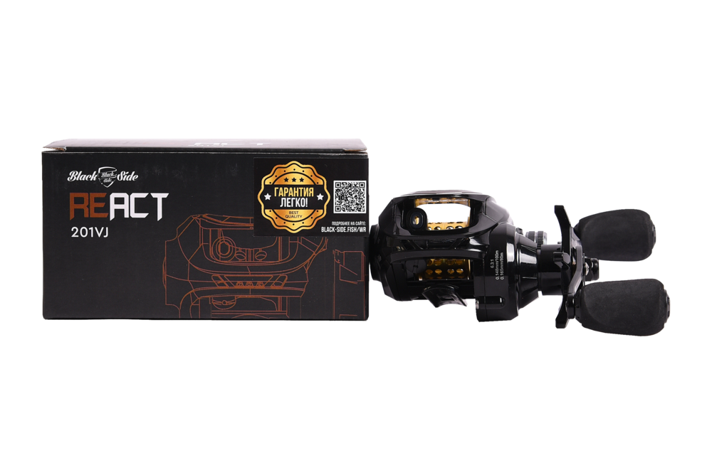 Катушка Black Side React