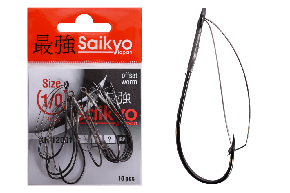 Крючки Saikyo KH-12001 Weedless Single Hook