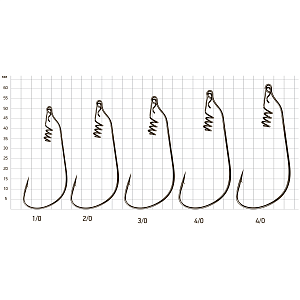 Крючки Saikyo BS-2435 BN №5/0 (5шт)