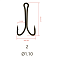 Крючки двойные Saikyo KH-11041 Double Hook (B-Normal Shank)
