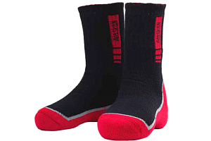 Носки Alaskan, black/red,  M, 35-39