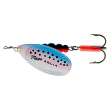  . Mepps AGLIA FLUO, Micropigments Trout, 4, Rainbo