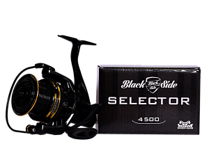 Катушка безынерционная фидерная Black Side Selector 4500FD (6+1 подш.)