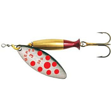  . Mepps AGLIA LONG HEAVY, 3, Silver PTS Red