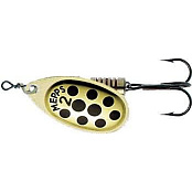 Блесна вращ. Mepps AGLIA PTS, 2, Gold/Black dots