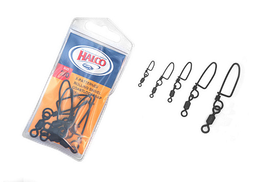 Вертлюг Halco Rolling Swivel With Coastlock Snap