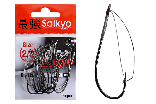 Крючки Saikyo KH-12001 Weedless Single Hook