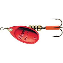  . Mepps AGLIA PLATINUM, 3, Red/SILVER