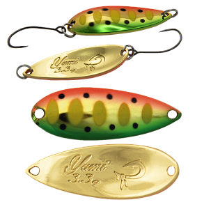 Блесна колеблющаяся LureMax Yumi, 34мм., 3,3 г., 102