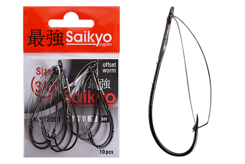 Крючки Saikyo KH-12001 Weedless Single Hook