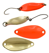 Блесна колеблющаяся LureMax Dotty, 25мм., 2,4 г., 01