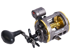 Катушка мультипликаторная Black Side TROLL PRO 300L (лев. рука)