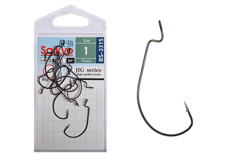 Крючки офсетные Saikyo BS-3315 Offset Hook