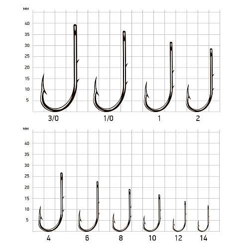 Крючки Saikyo KH-11014 Bait Holder
