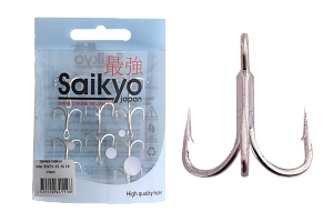 Крючки Saikyo тройн.7056TN 3X № 10 (10шт)