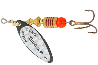  . Mepps AGLIA LONG RAINBO, 1, Black