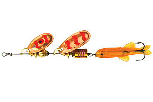  . Mepps TANDEM PERCH, Copper/Red ()
