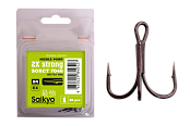 Крючки Saikyo тройн.7046 BN 2X №  1 (50шт)