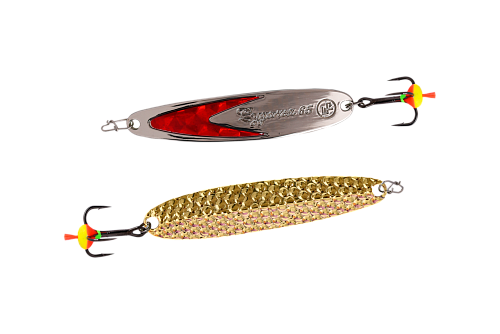 Блесна вертикальная ECOPRO Судачья + красный флекс