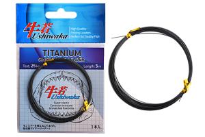   Ushiwaka Titanium Single Wire Leader 