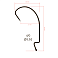 Крючки офсетные Saikyo BS-3315 Offset Hook