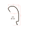 Крючки офсетные Saikyo BS-2315 Offset Wide Range Worm