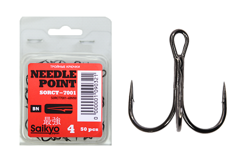 Крючки тройные Saikyo 7001
