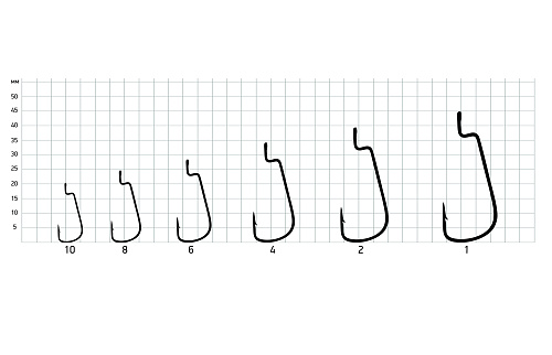 Крючки офсетные Saikyo BS-3324 Offset Hook