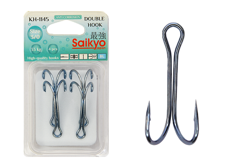 Крючки двойные Saikyo KH-1145