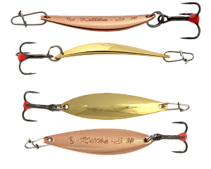 Блесна вертикальная ECOPRO Killka -S, 30мм, 2г, G/C