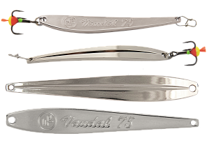 Блесна вертикальная ECOPRO Vandal, 75мм, 8г,   S