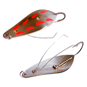 Блесна колеб. Mister Cro АТОМ, 67/12 незац.  S с точками