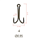 Крючки двойные Saikyo KH-11041 Double Hook (B-Normal Shank)