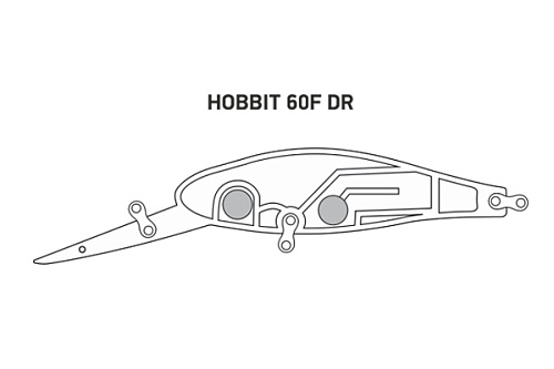 Воблер LureMax Hobbit Воблер LureMax Hobbit