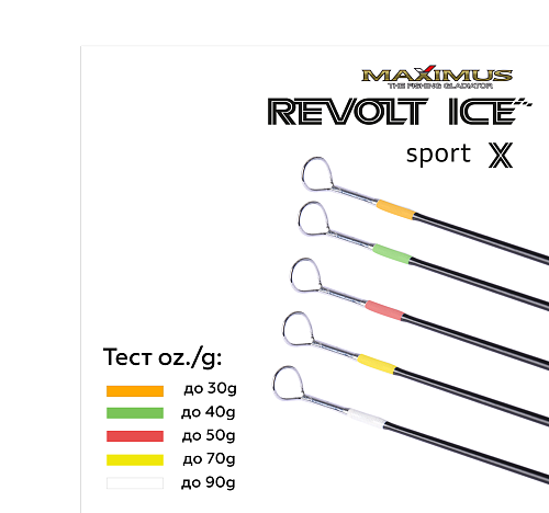 Зимняя удочка Maximus Revolt Ice Sport X