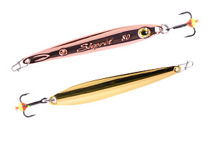 Блесна вертикальная ECOPRO Shprot, 80мм, 15г, G/C