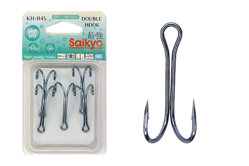Крючки двойные Saikyo KH-1145