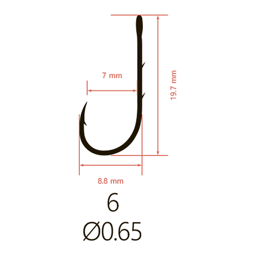 Крючки Saikyo KH-10121