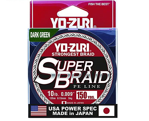 Yo-Zuri PE Super Braid, 150yd