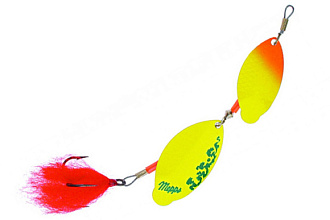  . Mepps TANDEM PIKE, OR/Chartreuse/SILVER ()