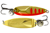 Блесна колеблющаяся LureMax Fever 65мм., 20 г., 44, Silver eye